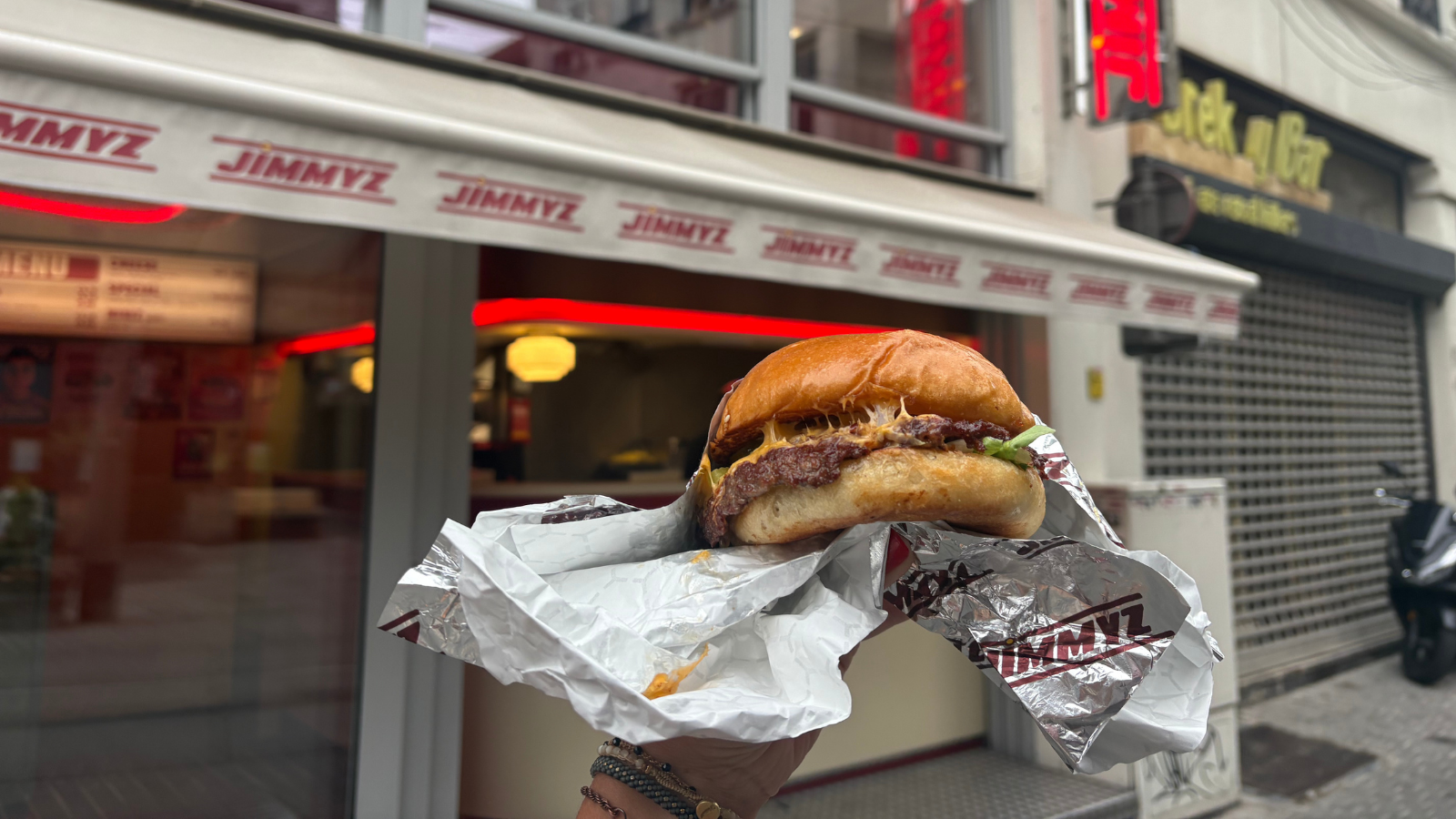 De smashburger van JIMMYZ